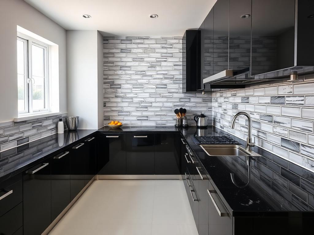 Kitchen platform & backsplash in Vadodara